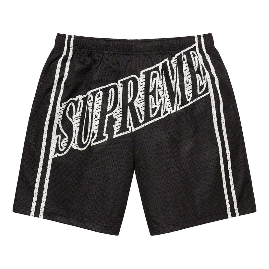 Supreme Slap Shot Baggy Mesh Shorts (Black)