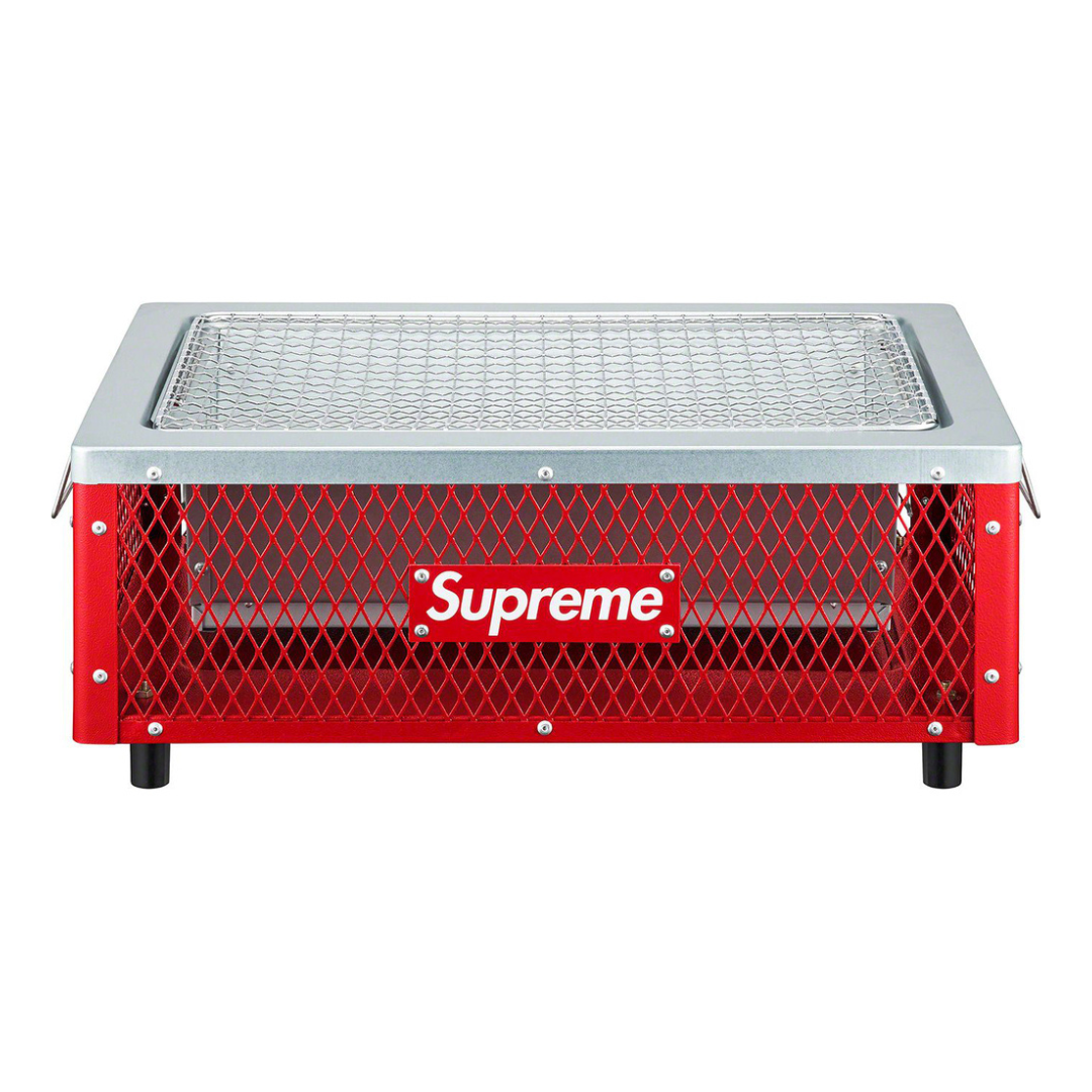 Supreme Coleman Charcoal Grill (Red)