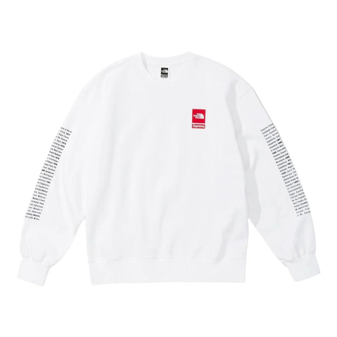 Supreme The North Face Crewneck (SS24)(White)