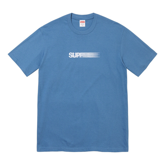 Supreme Motion Logo Tee (SS23) (Faded Blue)