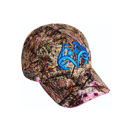 Sp5der Blue Logo Cap (Real Tree Camo)