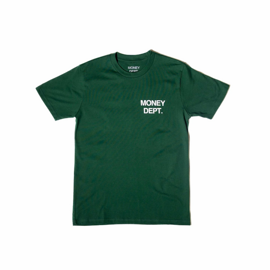 Money Dept Puff Print Tee (Green)