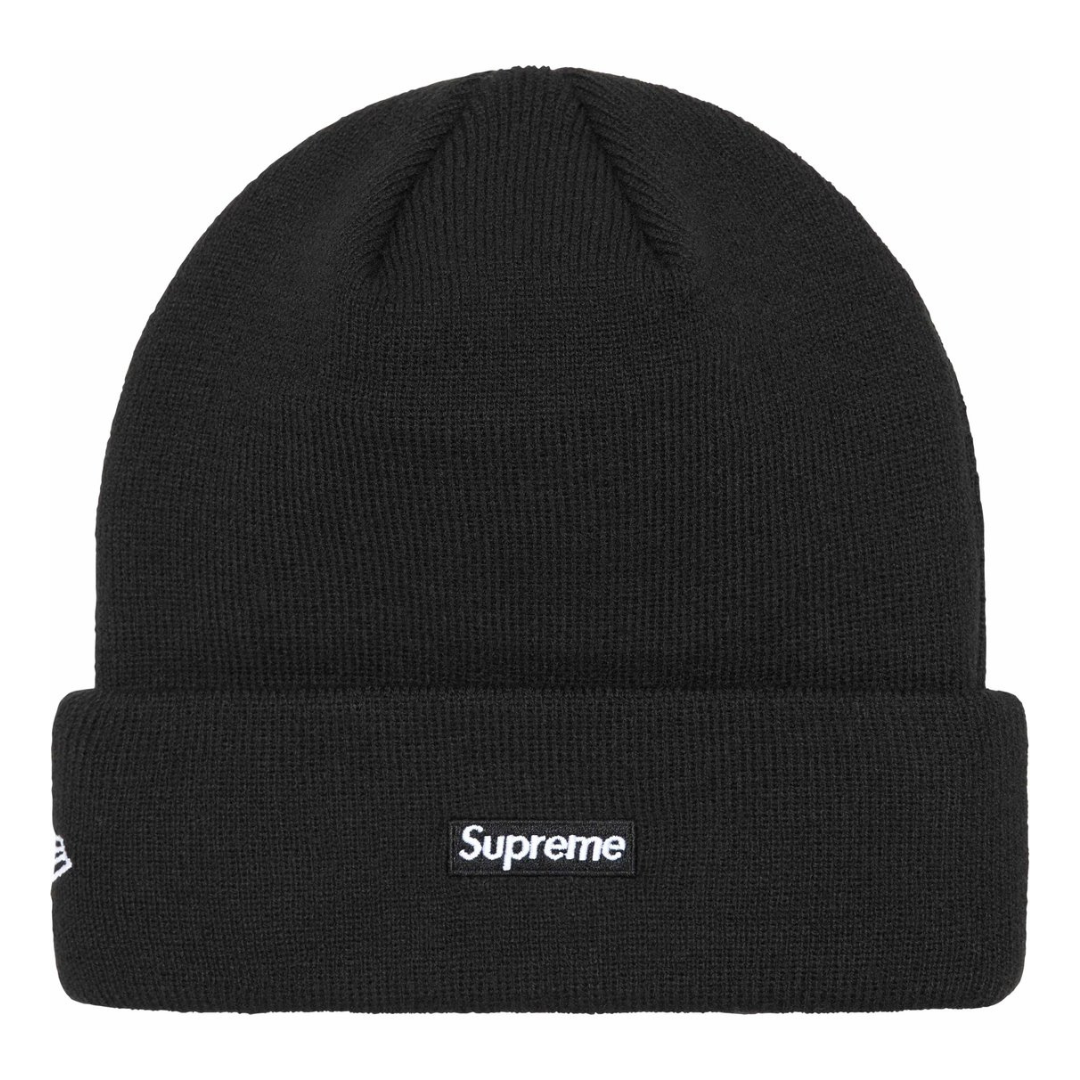 Supreme New Era Script Beanie (Black)