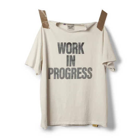 Gallery Dept. Work In Progress Tee (Archival White)