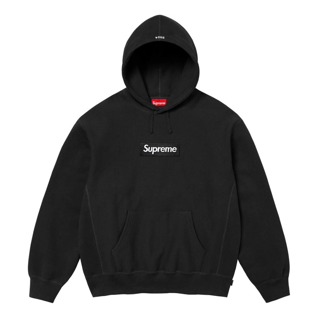 Supreme Box Logo Hoodie (FW24)(Black)