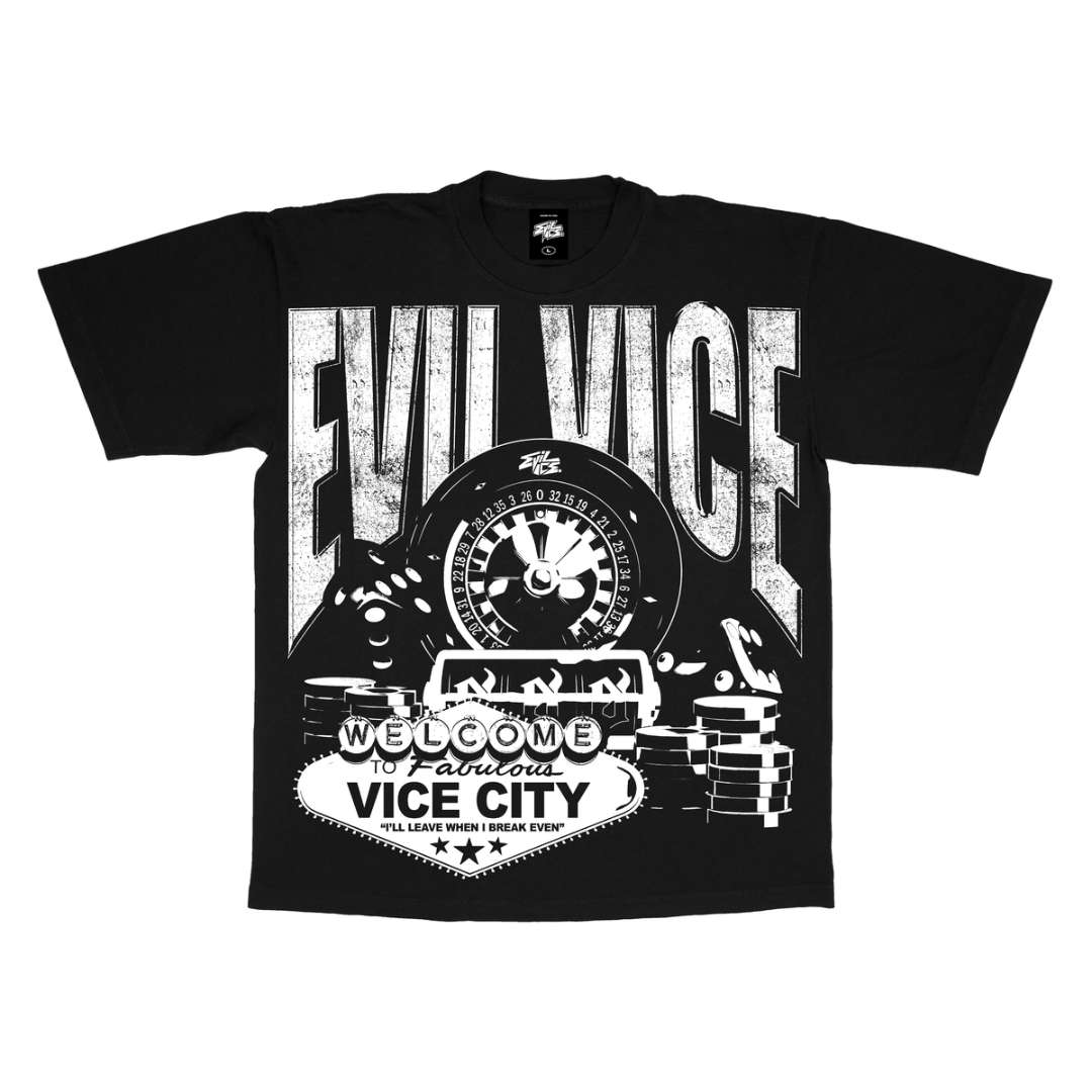 Evil Vice Vice City Tee (Black)