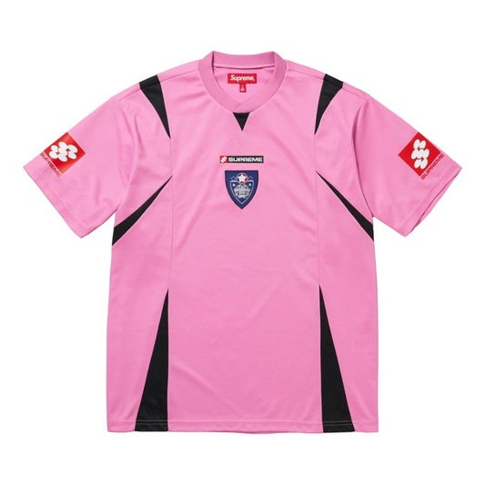 Supreme Crest Soccer Jersey (Pink)