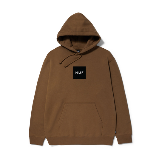 HUF Set Box Logo P/O Hoodie (Brown)