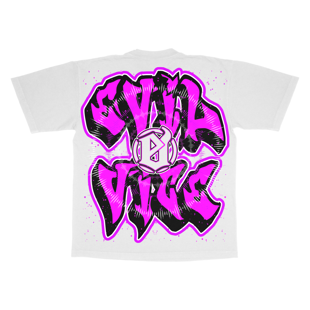 Evil Vice Evil Eye Tee (White)