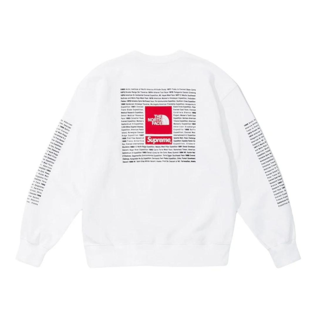 Supreme The North Face Crewneck (SS24)(White)