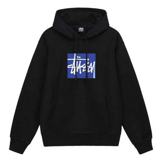 Stussy Stock Box Hoodie (Black)