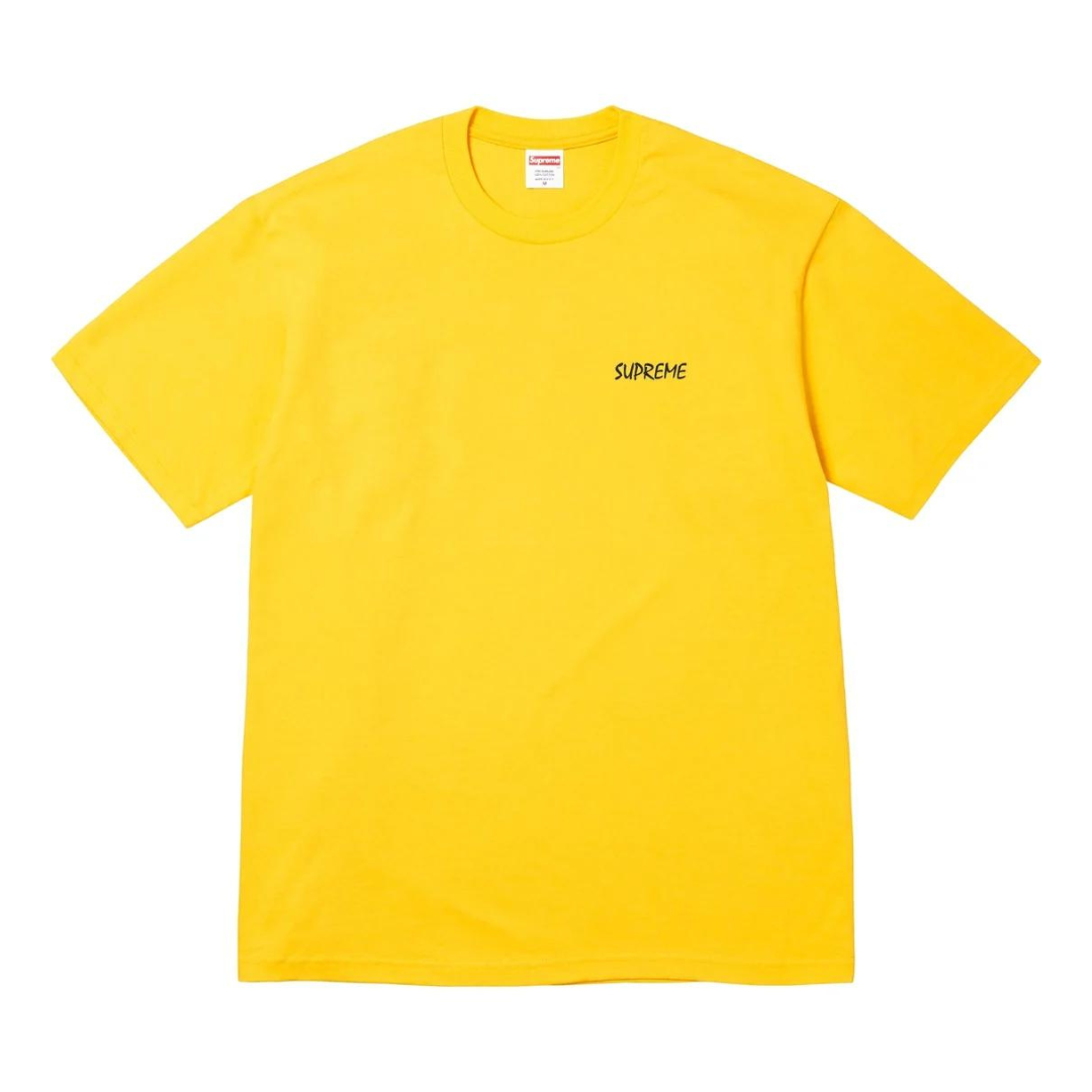 Supreme Black Cat Tee (SS24)(Yellow)