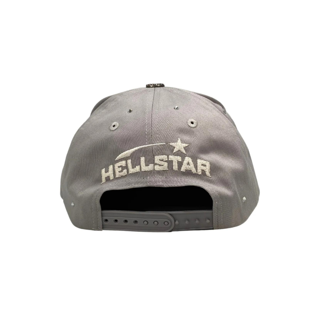 Hellstar OG Snapback Rhinestones (Grey)