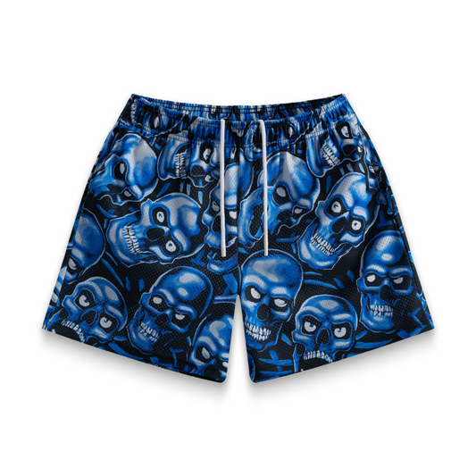 Bravest Studios Skully Shorts (Blue)