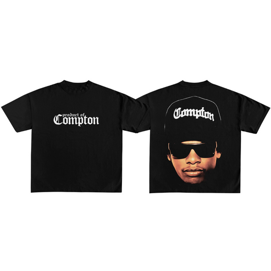 Stars Never Fall Easy E Product of Compton Tee (Black)