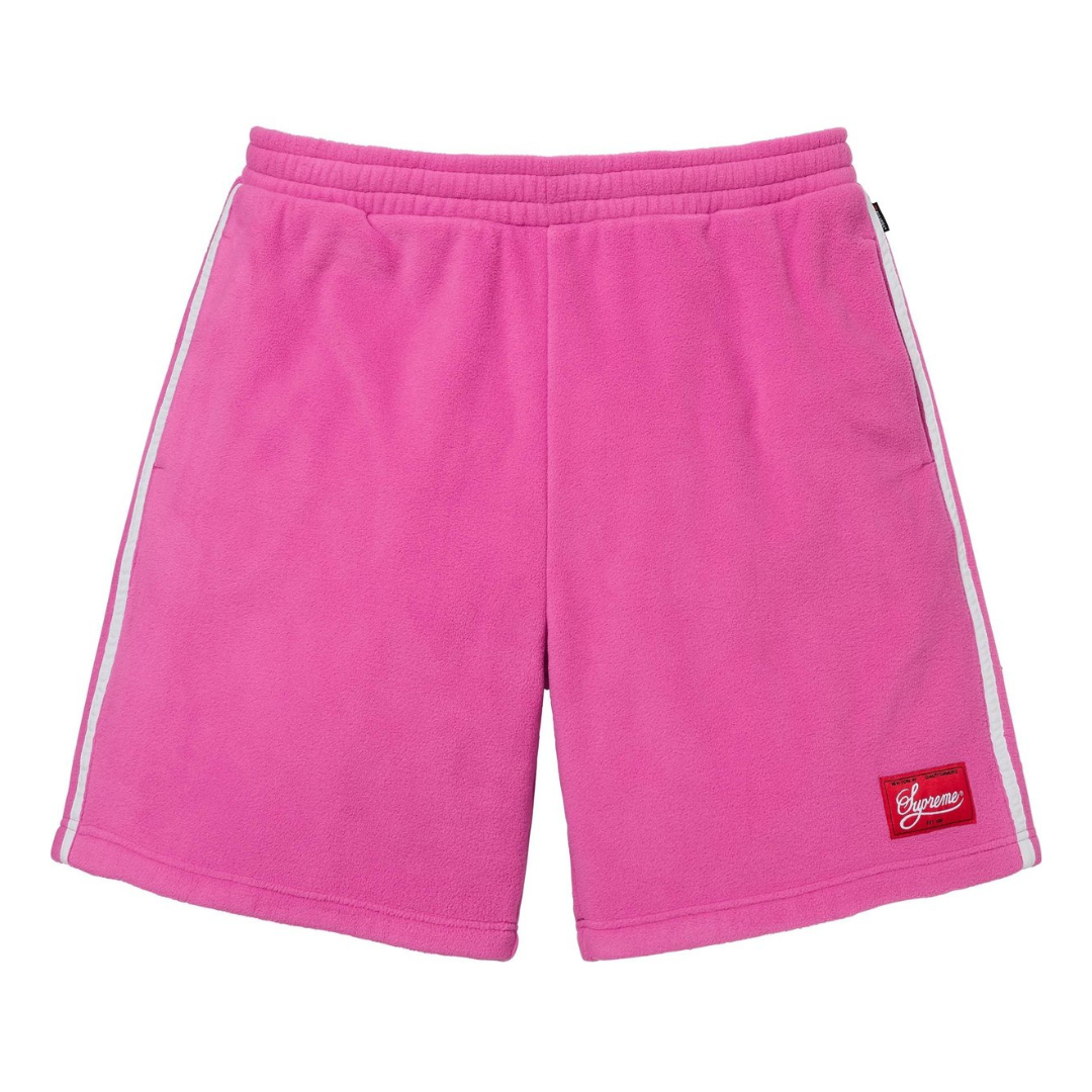 Supreme Polartec Shorts (FW24)(Pink)