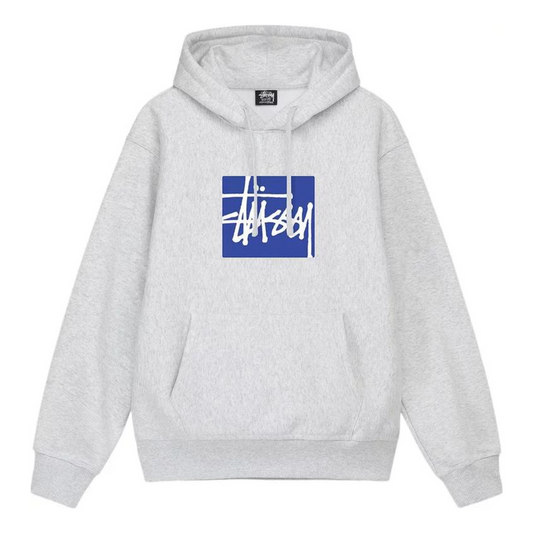 Stussy Stock Box Hoodie (Grey)