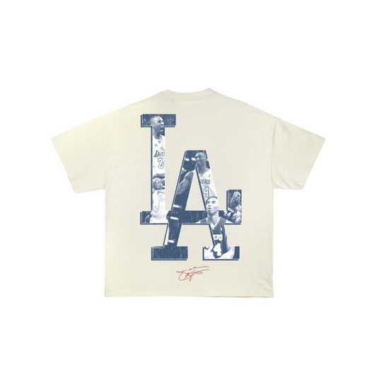 Stars Never Fall Kobe 8/24 Forever Tee (Off White)