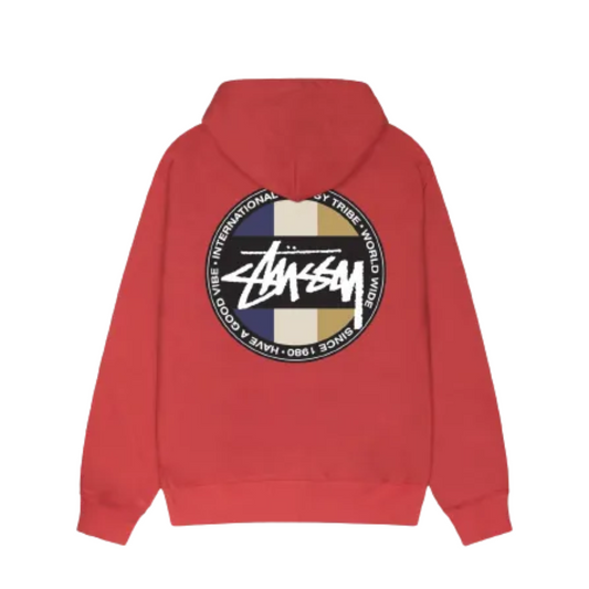 Stussy Classic Dot Hoodie (Red)