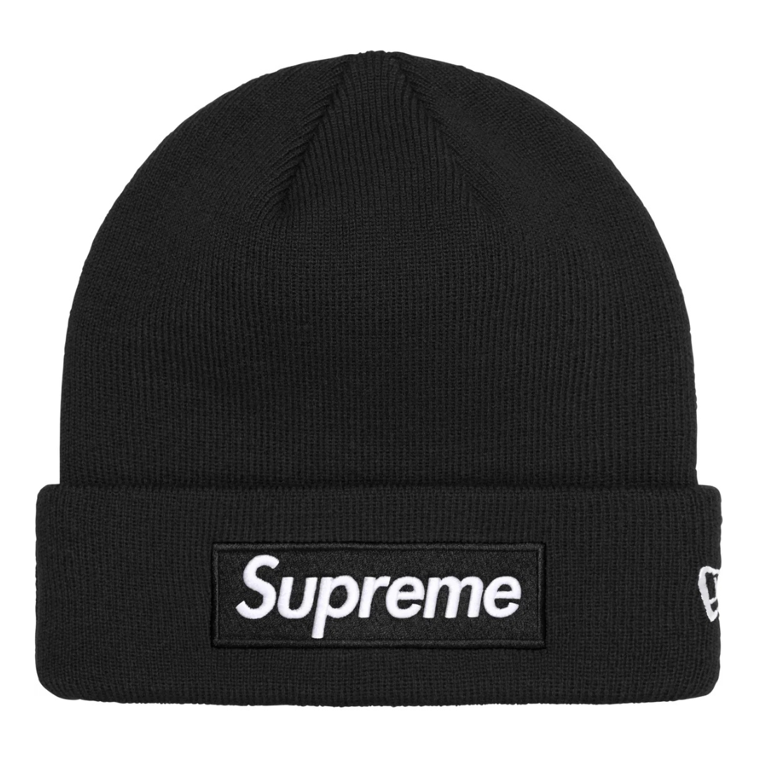 Supreme New Era Box Logo Beanie (FW24) (Black)