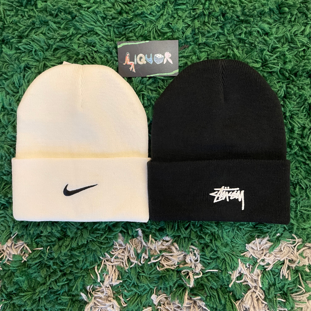 Chapeau / bonnet Nike x Stussy Gris taille 54 cm en Coton - 40305328