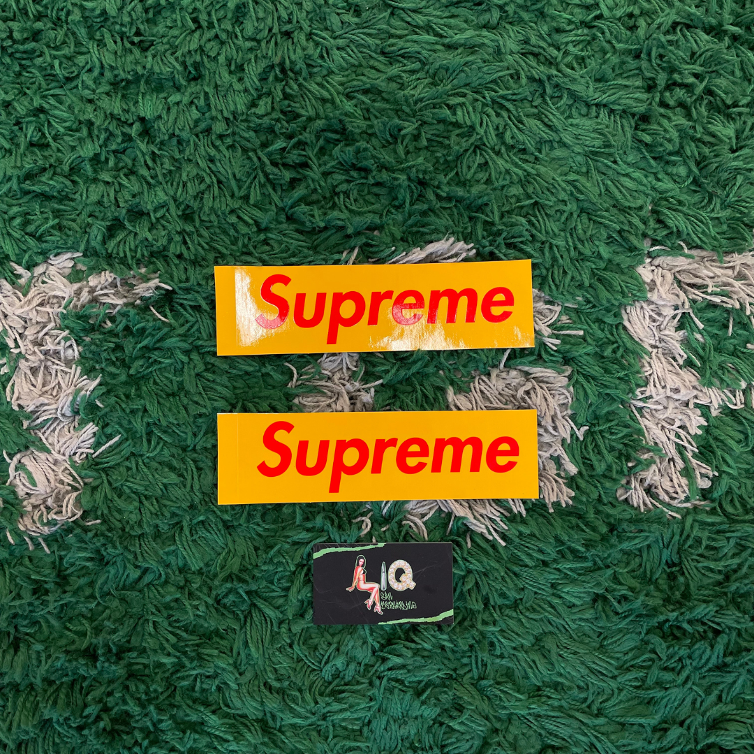 Supreme West Hollywood Store Opening Box Logo Sticker