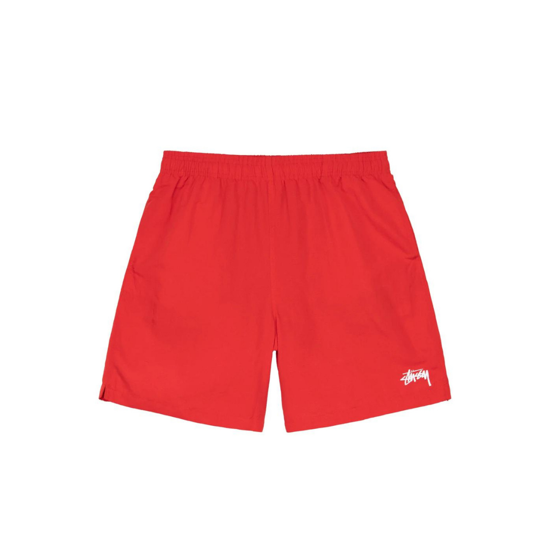 Stussy Stock Water Shorts (Bright Red)