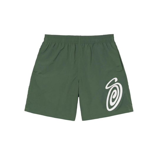 Stussy Curly S Water Short (Pine)