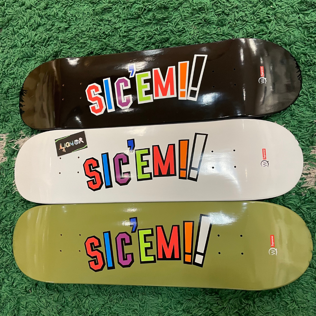 Supreme WTAPS SIC' EM Skateboard