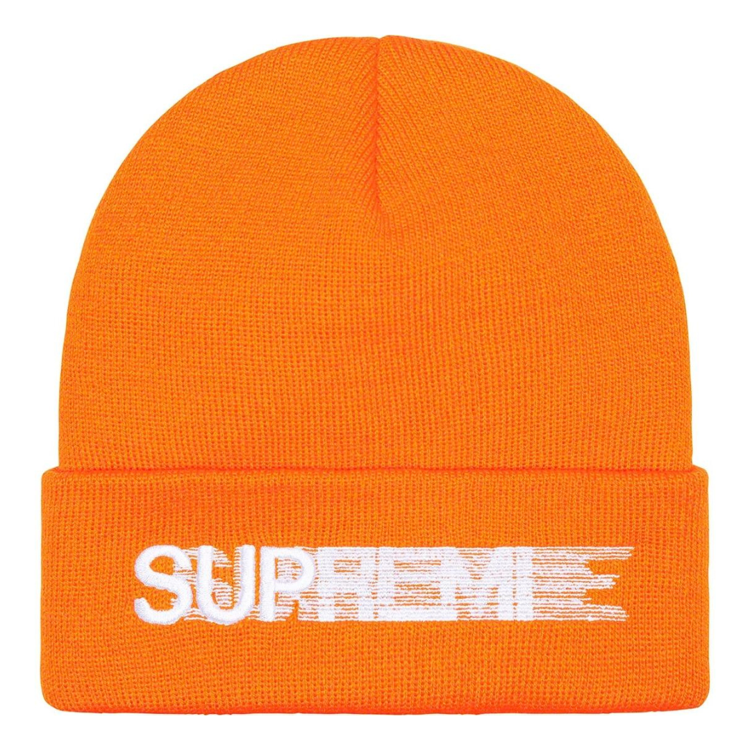 Supreme Motion Logo Beanie (SS23)(Orange)