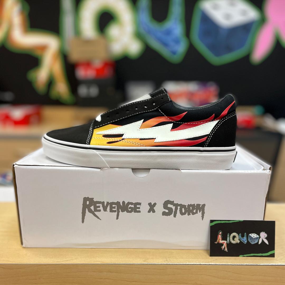 Revenge Storm Black/Red Flame – The Liquor SB