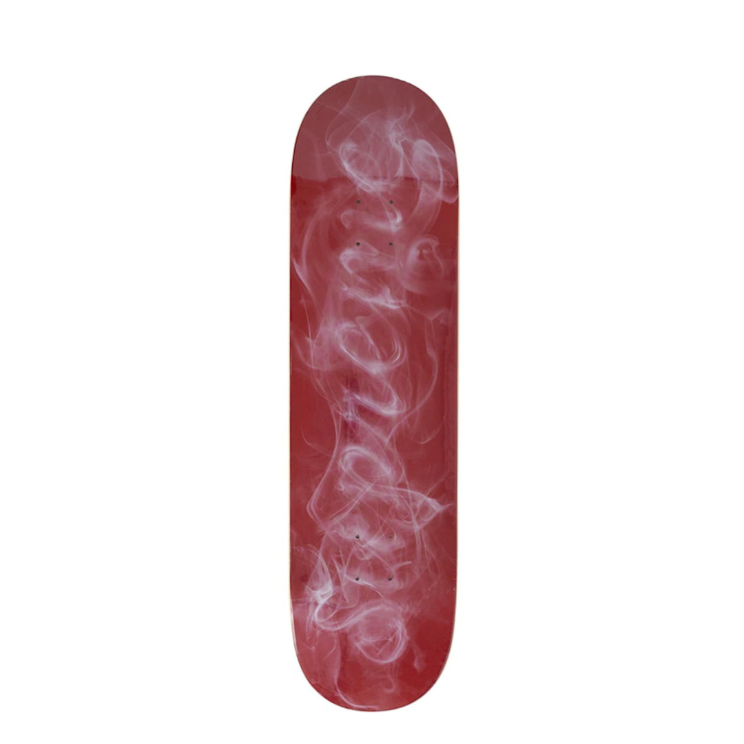 Supreme Smoke Skateboard Deck (Red)